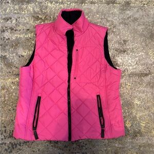 Woman’s Polo Ralph Lauren Reversible Puffer Vest Size Large.